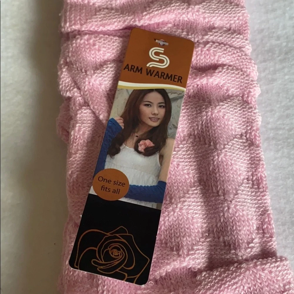 SALE 2/$27 3/$37 4/$45 Mix/Match Pink Stretch New Arm Warmers